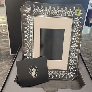 Waterford Crystal Silver Picture Frame